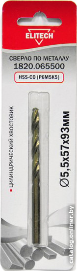 Сверло ELITECH 1820.065500 Сверло ELITECH 1820.065500