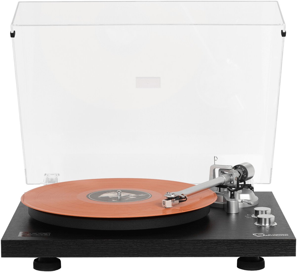 Виниловый проигрыватель Reproductor RP-LPX500SP (черный)