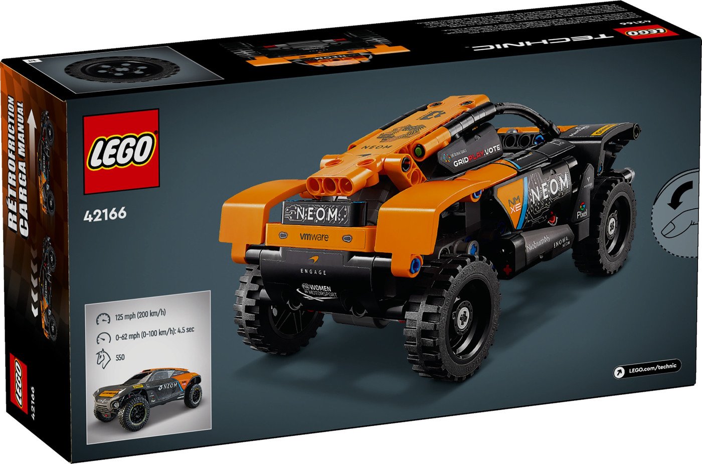 Конструктор LEGO Technic 42166 NEOM McLaren Extreme E Race Car