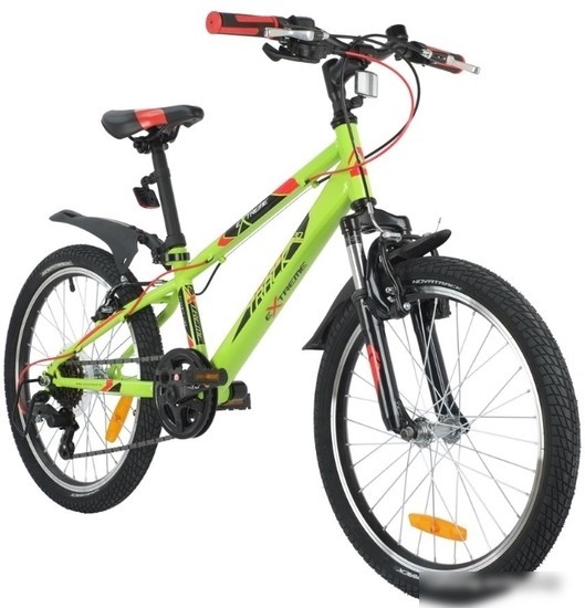 Детский велосипед Novatrack Extreme 6 V 2021 20SH6V.EXTREME.GN21 (зеленый)