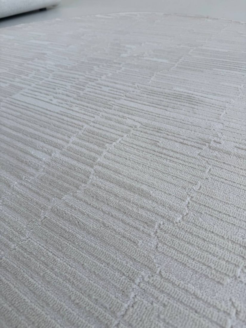 Ковер для жилой комнаты LAXMI Comfort 480 круг (1.2x1.2, Cream/Cream)