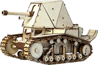 3Д-пазл Lemmo Танк СУ-18 00-24