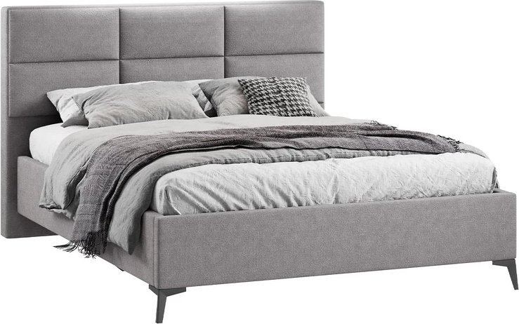 Кровать Трия Делана Тип 1 с подъемным механизмом 160x200 (микрошенилл Relax Mocco)