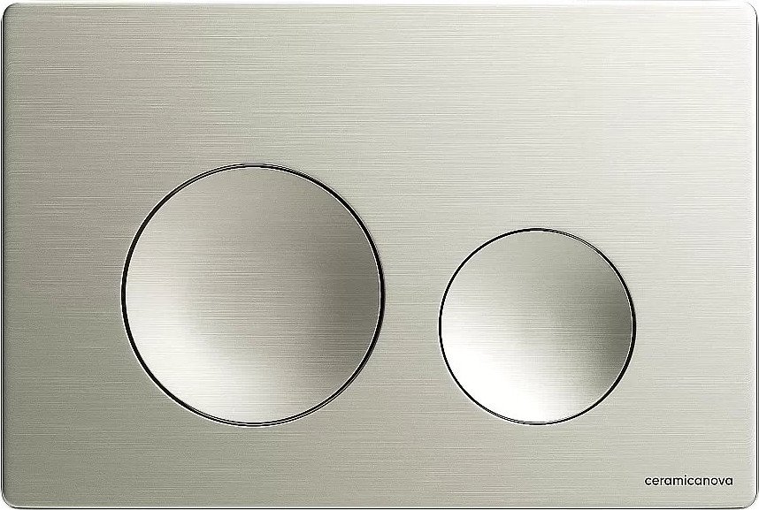 Панель смыва Ceramica Nova Balance CN12-001BN (брашированный никель)