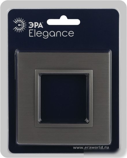 Рамка ЭРА Elegance 14-5201-16 Б0065842 (титан)