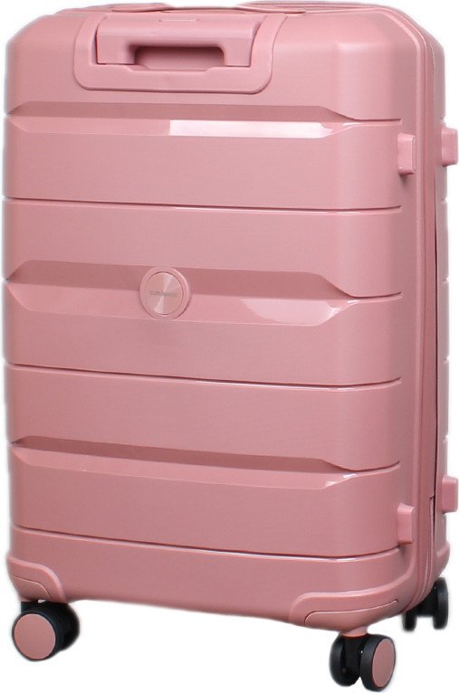 Чемодан-спиннер Eurobags PP-N95 (М, розовый)