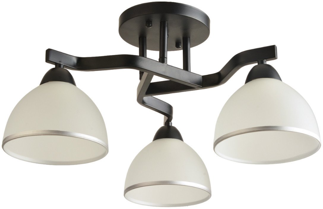 Люстра средней высоты Mirastyle BL-8205/3 BK