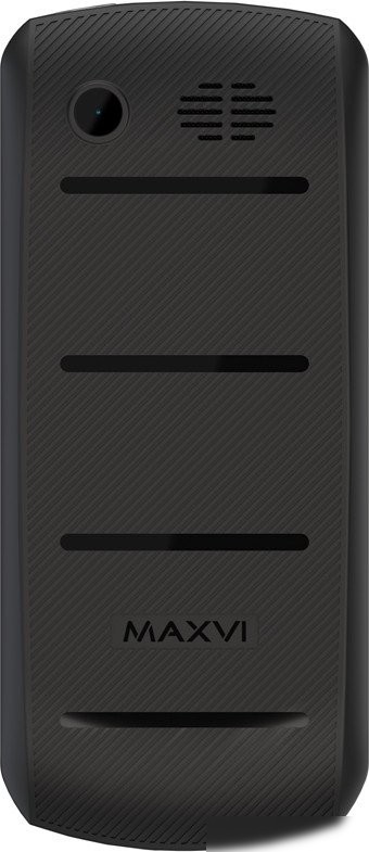 Кнопочный телефон Maxvi P33 (черный)