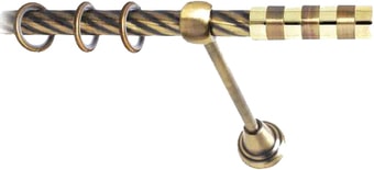 Lm Decor Жезл (антик, витая, 2.4м 16мм, 1 ряд)