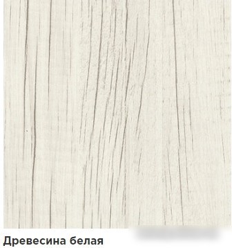 Стол Hype Mebel Чикаго 120x60 (белый/древесина белая)