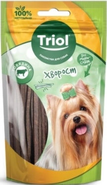 Лакомство для собак Triol Хворост из говядины для мини-собак (50 г)