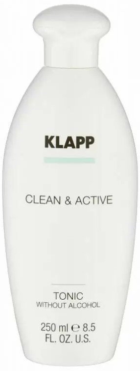 Тоник для лица Klapp Clean & Active Tonic Without Alcohol 250 мл