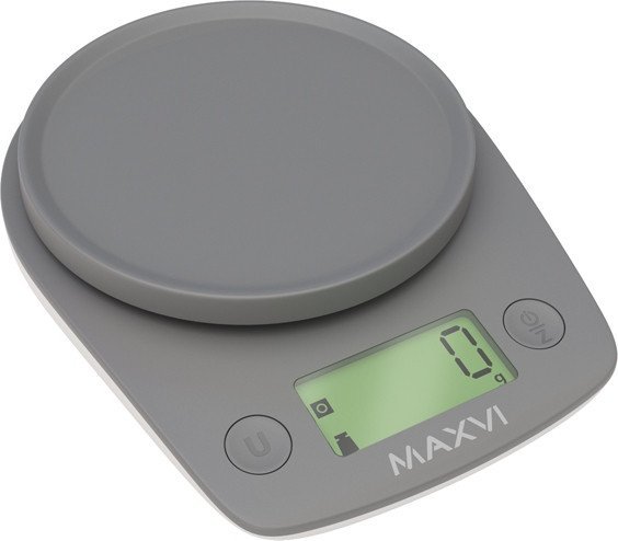Кухонные весы Maxvi KS102P (серый)