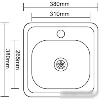 Кухонная мойка Ledeme L93838-6