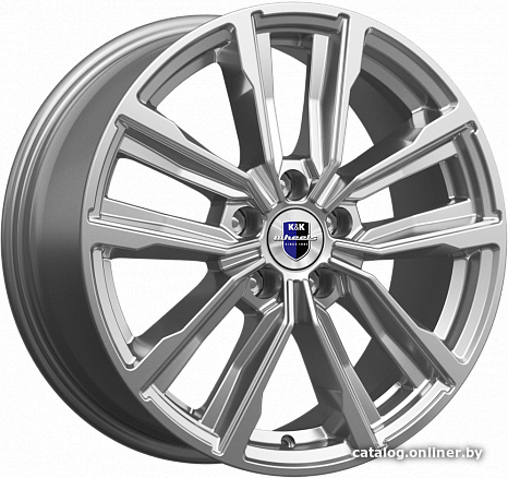 Литые диски K&K Лацио 17x7.5" 5x114.3мм DIA 67.1мм ET 45мм Дарк платинум Литые диски K&K Лацио 17x7.5" 5x114.3мм DIA 67.1мм ET 45мм Дарк платинум