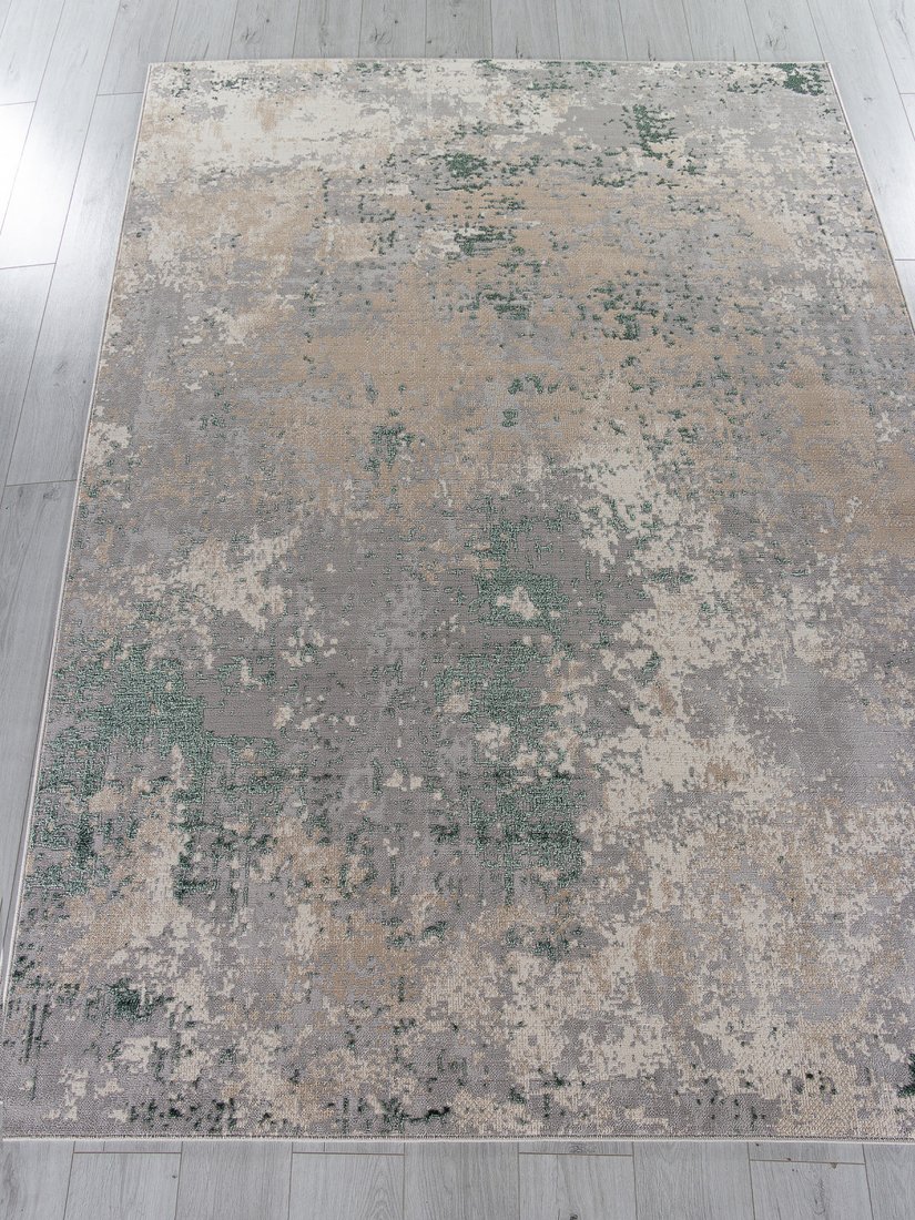 Ковер для жилой комнаты Merinos Liman F163-STAN-GRAY-GREEN (2.8х4.8)