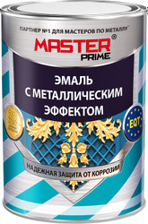 Эмаль Farbitex Профи Master с металлическим эффектом 2 л (красный)