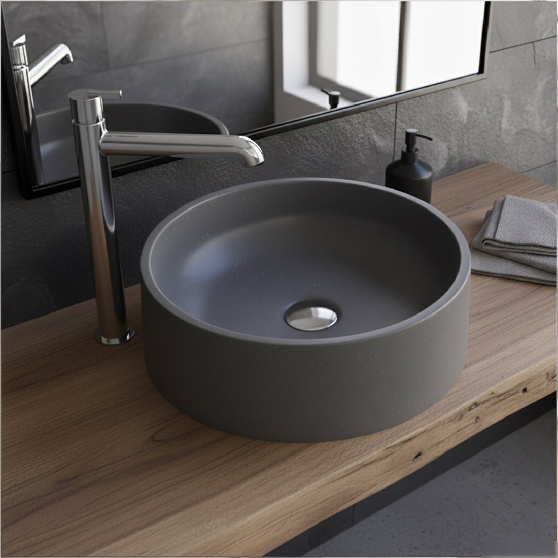 Умывальник Lauter Laguna 21L403G (Grey)