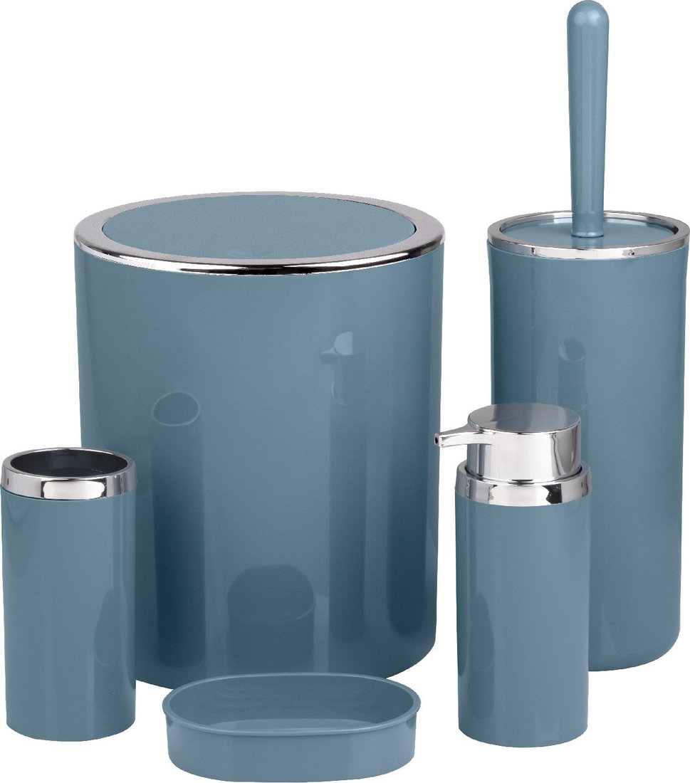 Мусорное ведро Fixsen Round Blue FX-455-6
