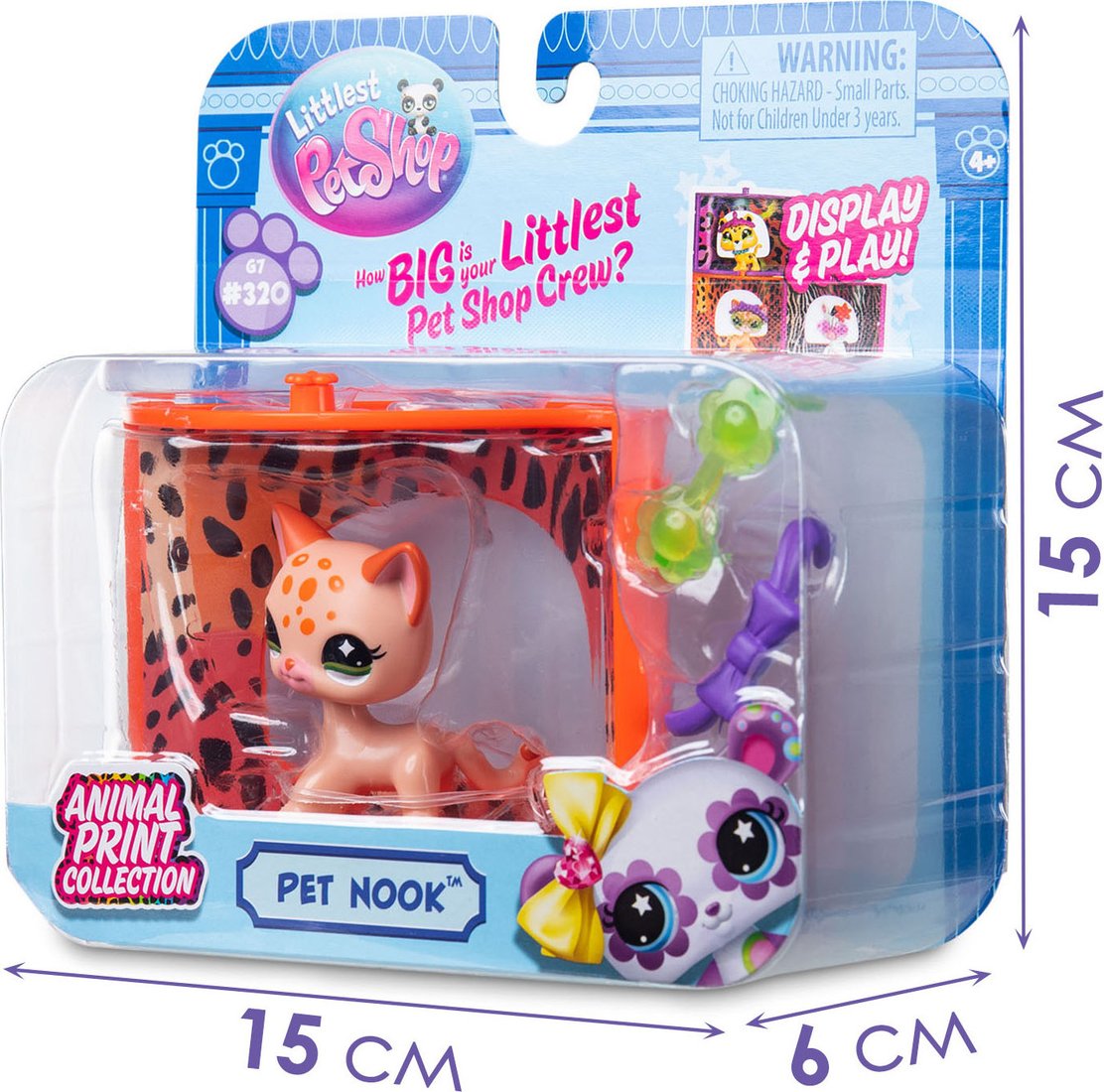 Игровой набор Hasbro Littlest Pet Shop Стиль Уголок Леопарда 01021_LPS