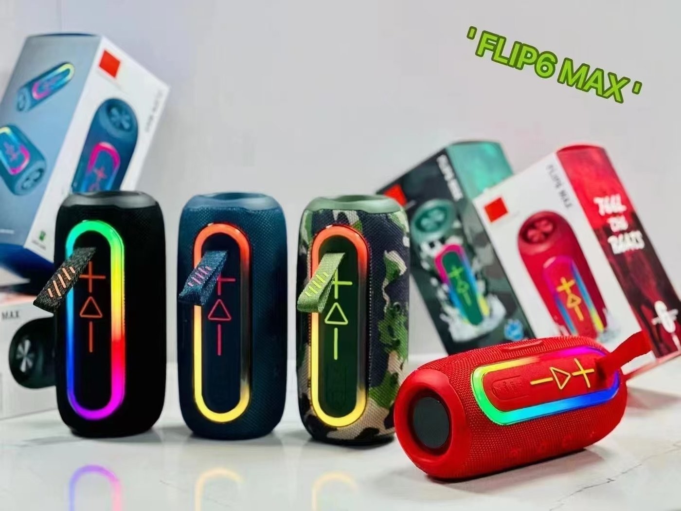 Беспроводная колонка Bseng FLIP6 Max (синий)