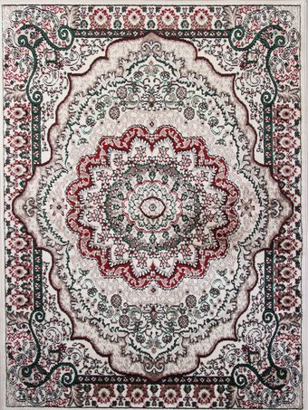 Ковер для жилой комнаты Merinos Darga F670-STAN-CREAM-RED (2x5)