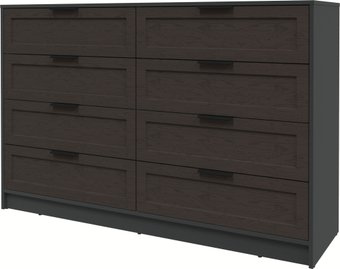 Комод Интерлиния Концепт Тренд КТ-К157 (антрацит/дуб английский)