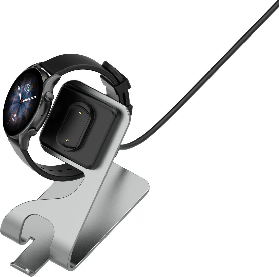 Док-станция Bingo для Amazfit GTR 3/GTR 3 Pro/GTS 3/T-Rex 2 (серый)
