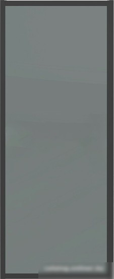 Душевая стенка Grossman Cosmo 90x195 200.K33.02.90.21.10 (черный матовый/стекло тонированное)