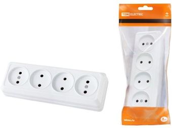 Розетка TDM Electric Ладога SQ1801-0128 (белый)
