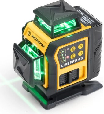 Лазерный нивелир Instrumax LinePRO 4D BAZA
