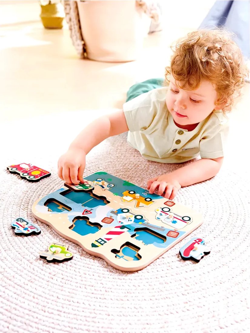 Сортер Hape Экстренные службы E1457_HP