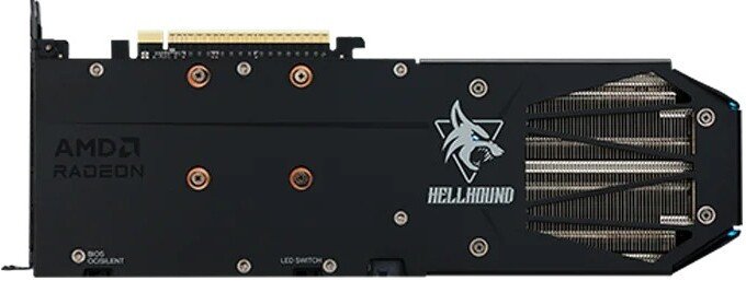Видеокарта PowerColor Hellhound AMD Radeon RX 9060 XT 16GB GDDR6 RX9060XT 16G-L/OC