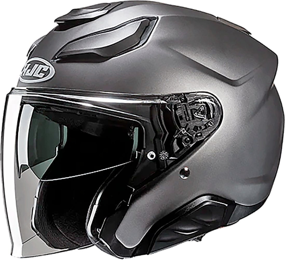 Мотошлем HJC F31 Semi Flat (XS, титановый)