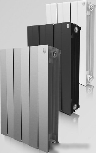 Биметаллический радиатор Royal Thermo PianoForte 500 Noir Sable (9 секций)