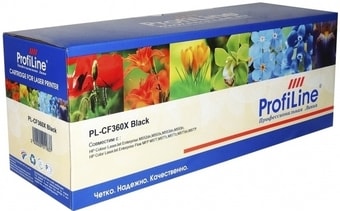 Картридж ProfiLine PL-CF360X (аналог HP CF360X)