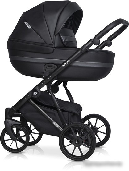 Универсальная коляска Riko Basic Delta Ecco (2 в 1, 15/black)