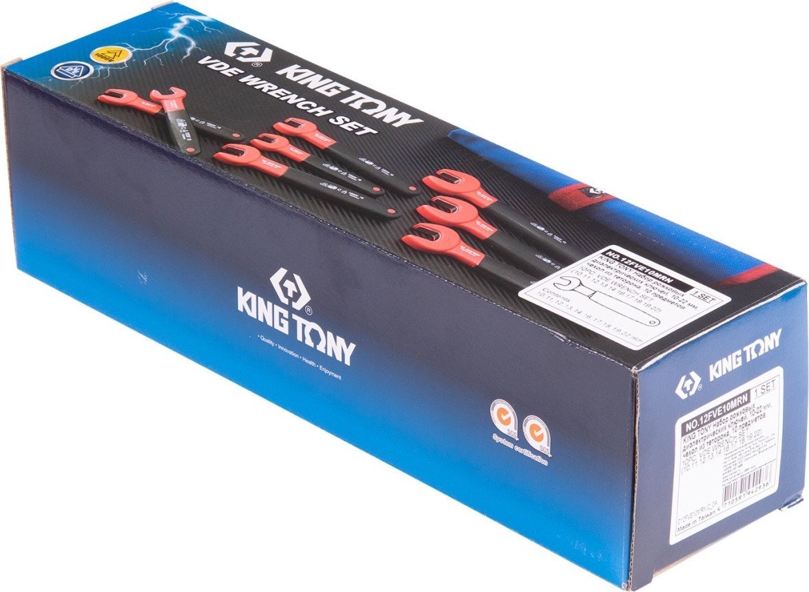 Набор ключей King Tony 12FVE10MRN (10 предметов)