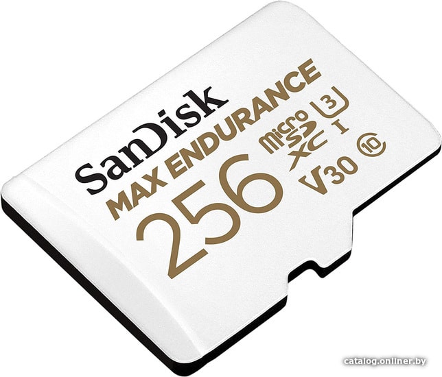 Карта памяти SanDisk microSDXC SDSQQVR-256G-GN6IA 256GB (с адаптером)