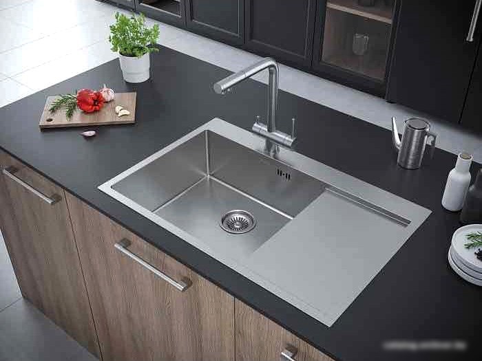 Кухонная мойка Paulmark Atlan L PM217851-BSL