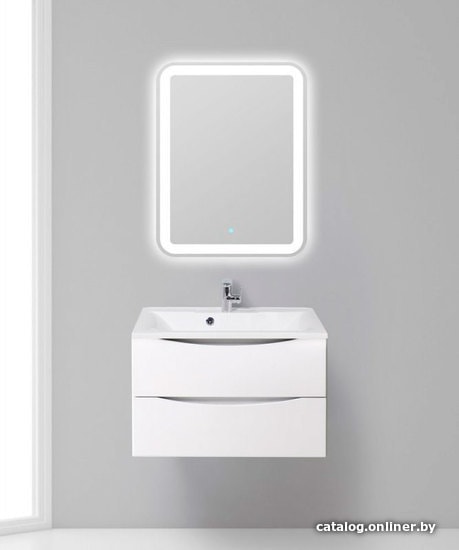 BelBagno Тумба под умывальник Marino-750-2C-SO-BL-P (bianco lucido)
