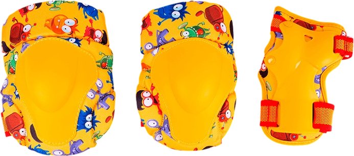Комплект защиты Tech Team Safe Fit Kids 1.0 NN011970 (M, желтый) Комплект защиты Tech Team Safe Fit Kids 1.0 NN011970 (M, желтый)