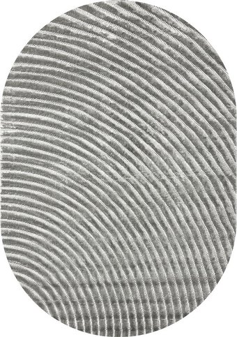 Ковер для жилой комнаты Valentis Juno E133AG-GREY-OVAL (2x3)
