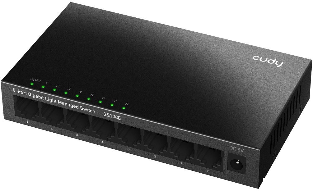 Настраиваемый коммутатор Cudy GS108E 1.0