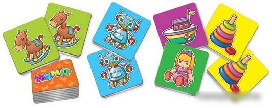 Настольная игра Русский стиль Мемо игрушки 03455