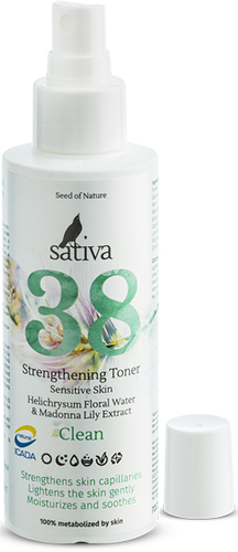 Sativa Тоник для лица Укрепляющий №38 (150 мл)