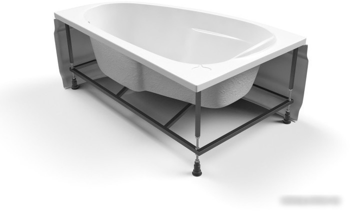 Ванна Cersanit Joanna 150x95 R (с каркасом)