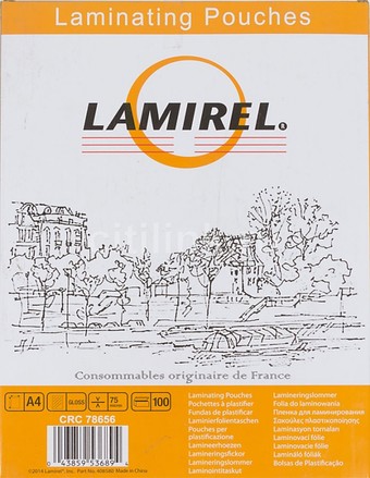 Пленка для ламинирования Lamirel A4 125 мкм LA-78660
