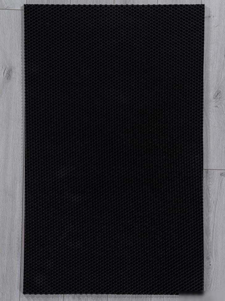 Придверный коврик Venera Home EVA Соты 130х80 (черный)