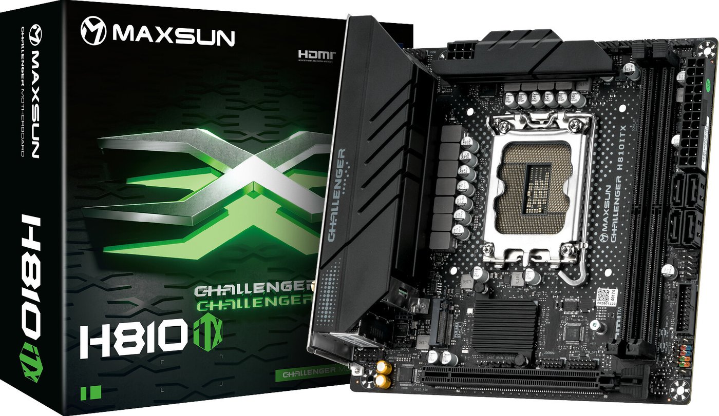Материнская плата Maxsun Challenger H810ITX WiFi
